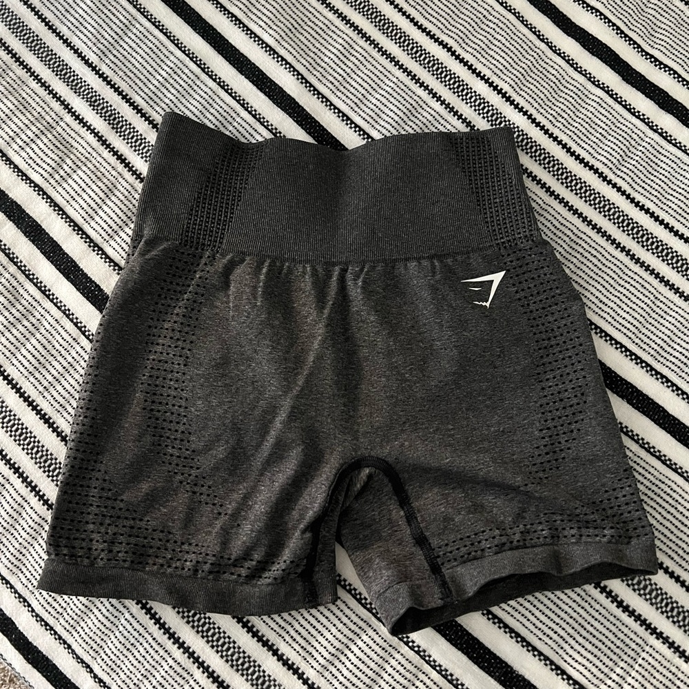 Gymshark Vital Seamless 2.0 Shorts - Charcoal Marl